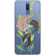 Прозрачный чехол Uprint Huawei Mate 10 Lite Cute Mermaid