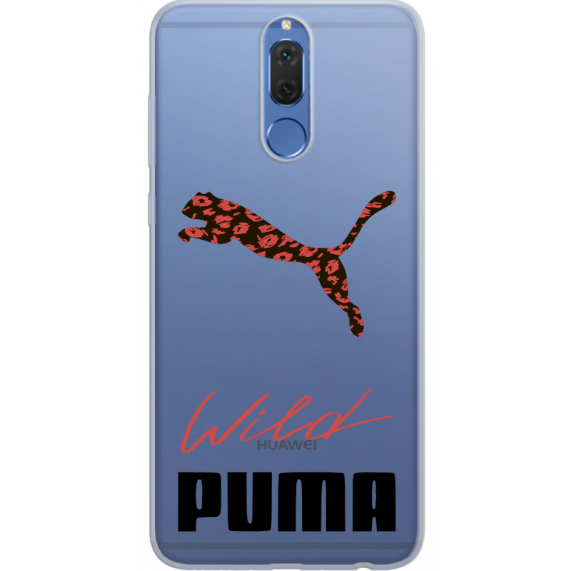 Прозрачный чехол Uprint Huawei Mate 10 Lite Wild Cat