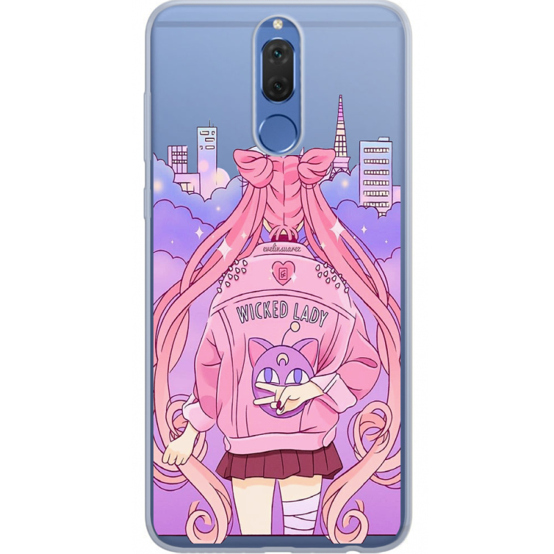 Прозрачный чехол Uprint Huawei Mate 10 Lite Wiked Lady