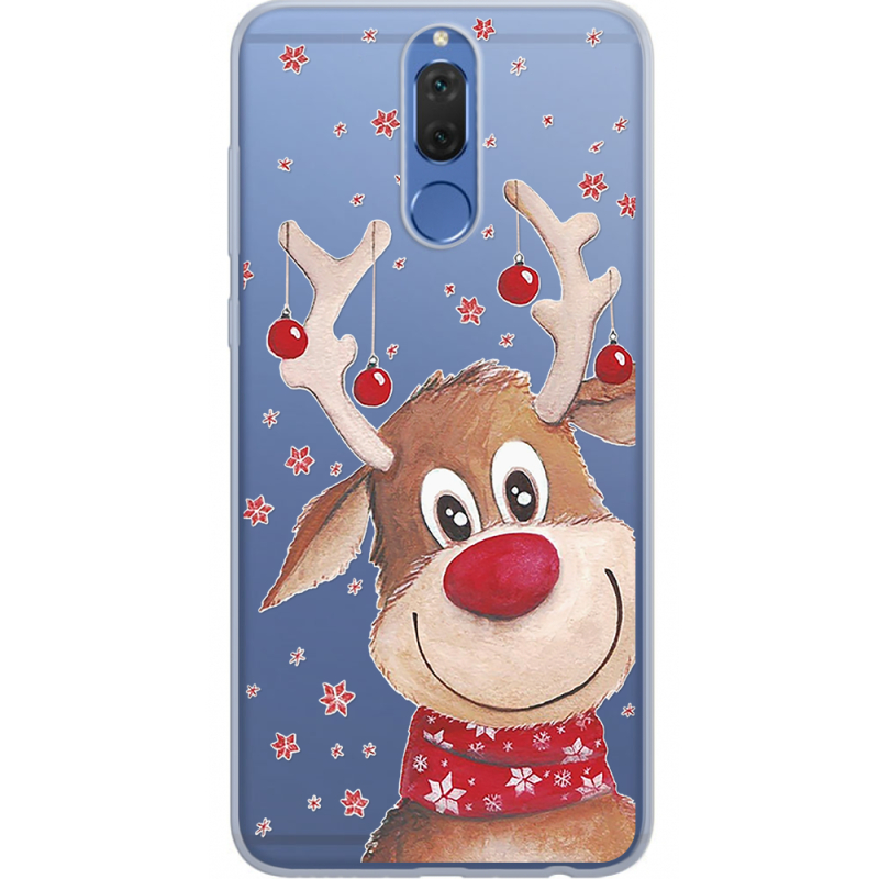 Прозрачный чехол Uprint Huawei Mate 10 Lite Winter Deer