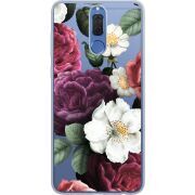 Прозрачный чехол Uprint Huawei Mate 10 Lite Floral Dark Dreams
