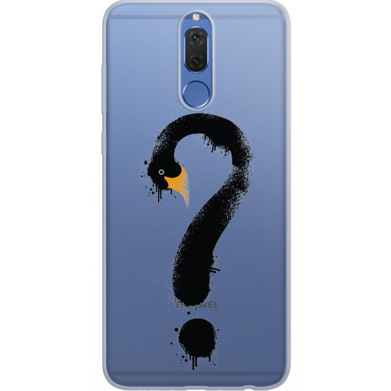 Прозрачный чехол Uprint Huawei Mate 10 Lite Swan question
