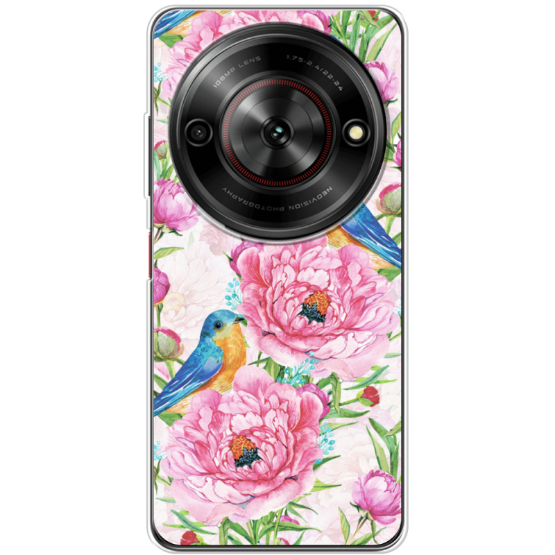 Чохол BoxFace Nubia Focus 5G Birds and Flowers