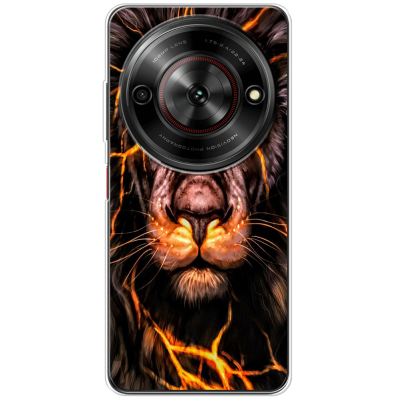 Чохол BoxFace Nubia Focus 5G Fire Lion