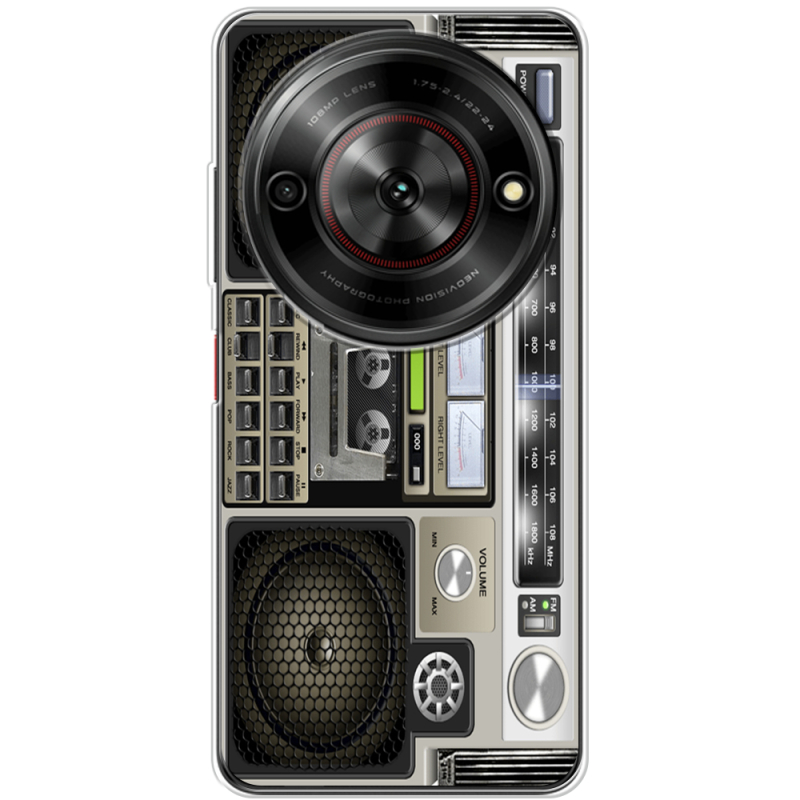 Чохол BoxFace Nubia Focus 5G Old Boombox