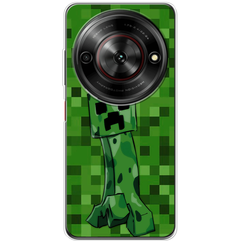 Чохол BoxFace Nubia Focus 5G Minecraft Creeper