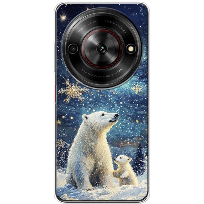 Чохол BoxFace Nubia Focus 5G Північні ведмеді