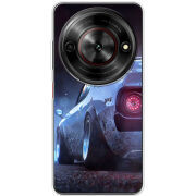 Чохол BoxFace Nubia Focus 5G Silver Car