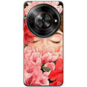 Чохол BoxFace Nubia Focus 5G Girl in Flowers