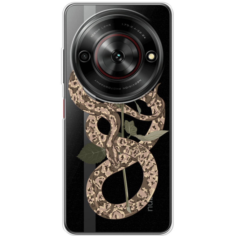 Прозорий чохол BoxFace Nubia Focus 5G Glamor Snake