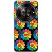 Прозорий чохол BoxFace Nubia Focus 5G Hippie Flowers