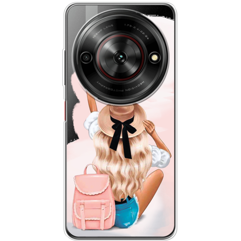 Прозорий чохол BoxFace Nubia Focus 5G Travel Girl