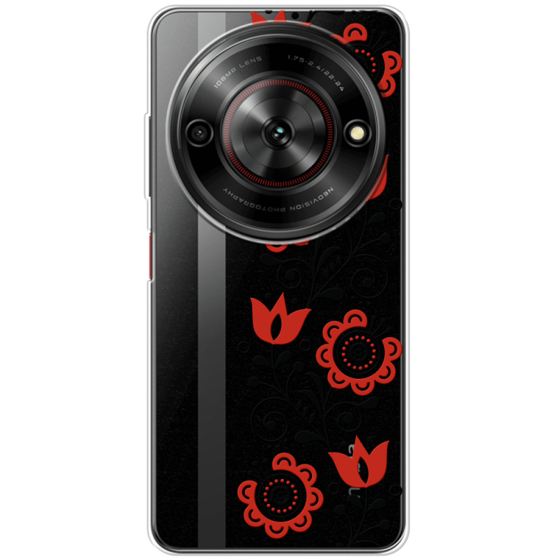 Прозорий чохол BoxFace Nubia Focus 5G Ethno Ornament