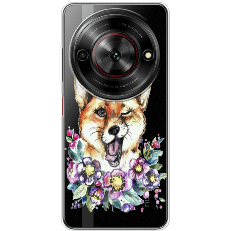 Прозорий чохол BoxFace Nubia Focus 5G Winking Fox