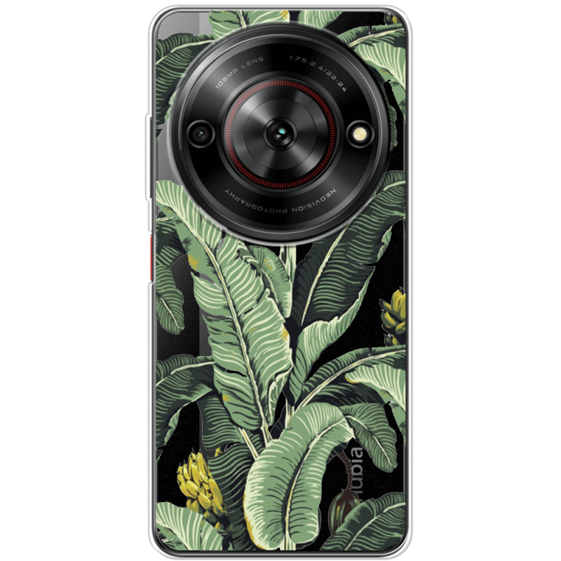 Прозорий чохол BoxFace Nubia Focus 5G Banana Leaves