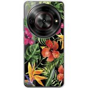 Прозорий чохол BoxFace Nubia Focus 5G Tropical Flowers