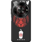 Чорний чохол BoxFace Nubia Focus 5G RedWhite Coffee