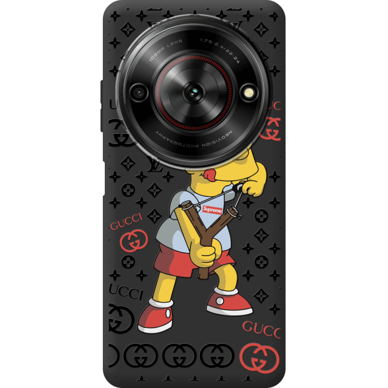 Чорний чохол BoxFace Nubia Focus 5G Yellow Fun