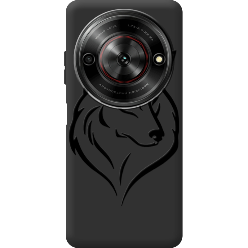 Чорний чохол BoxFace Nubia Focus 5G Wolf