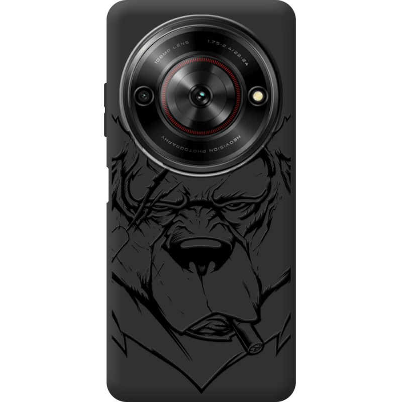 Чорний чохол BoxFace Nubia Focus 5G Bear King