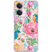 Чохол BoxFace OPPO A3 Birds in Flowers