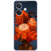 Чохол BoxFace OPPO A3 Exquisite Orange Flowers