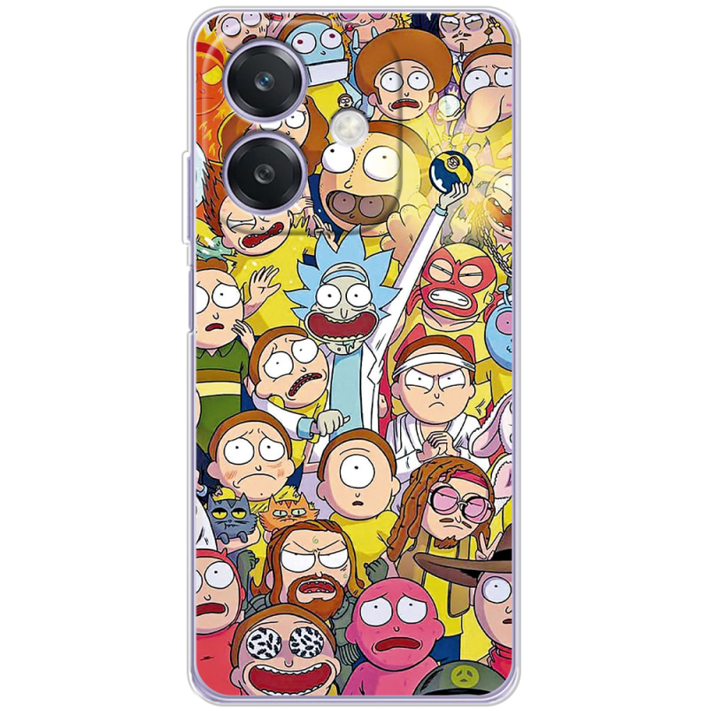 Чохол BoxFace OPPO A3 Rick and Morty