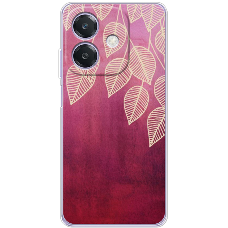 Чохол BoxFace OPPO A3 Gold Leaves