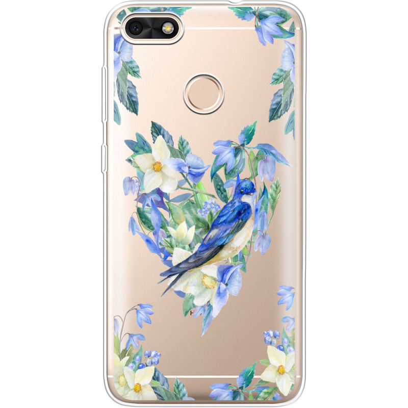 Прозрачный чехол Uprint Huawei Nova Lite 2017 Spring Bird