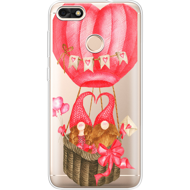 Прозрачный чехол Uprint Huawei Nova Lite 2017 Valentine Dwarfs