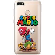 Прозрачный чехол Uprint Huawei Nova Lite 2017 Super Mario