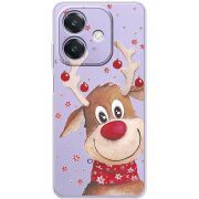 Прозорий чохол BoxFace OPPO A3 Winter Deer