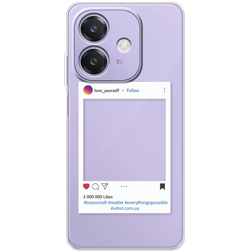 Прозорий чохол BoxFace OPPO A3 Insta