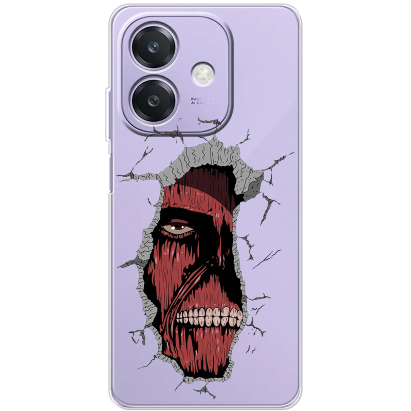 Прозорий чохол BoxFace OPPO A3 Нападение Титана