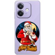 Прозорий чохол BoxFace OPPO A3 Cool Santa