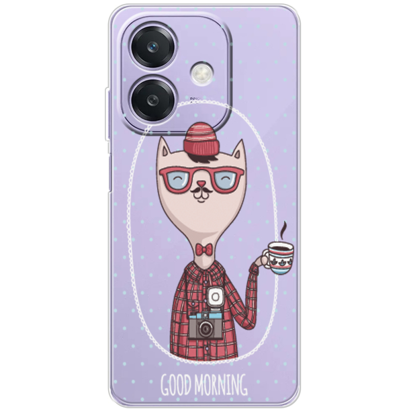 Прозорий чохол BoxFace OPPO A3 Good Morning