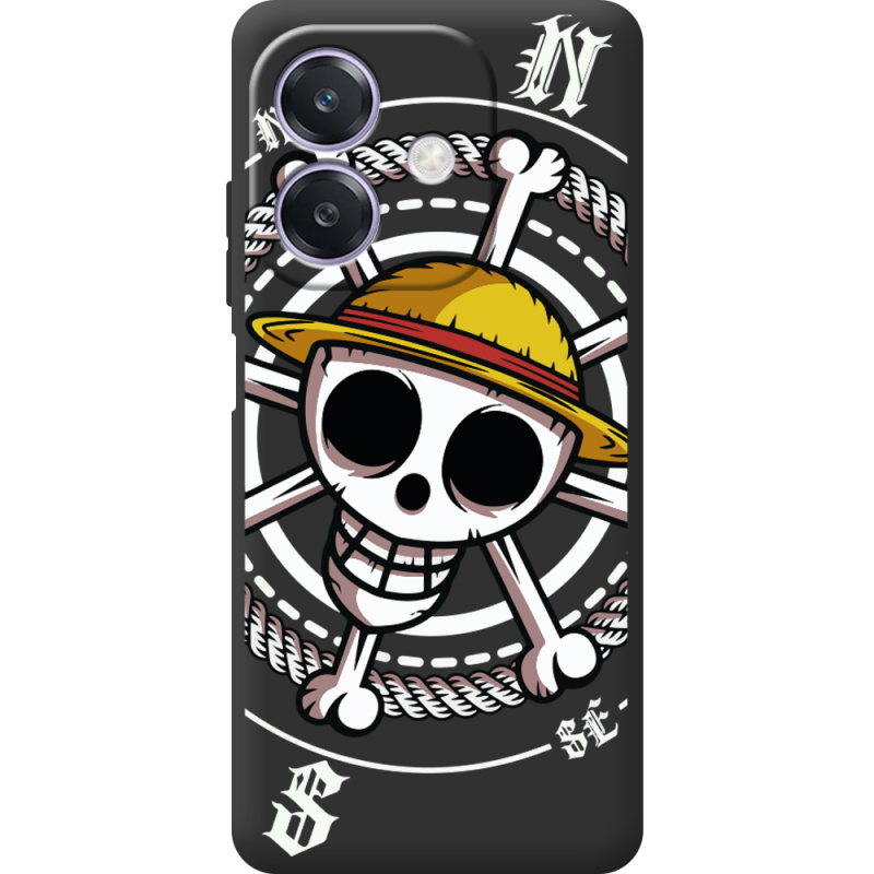 Чорний чохол BoxFace Oppo A3 One Piece Компас