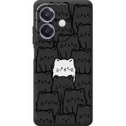 Чорний чохол BoxFace Oppo A3 