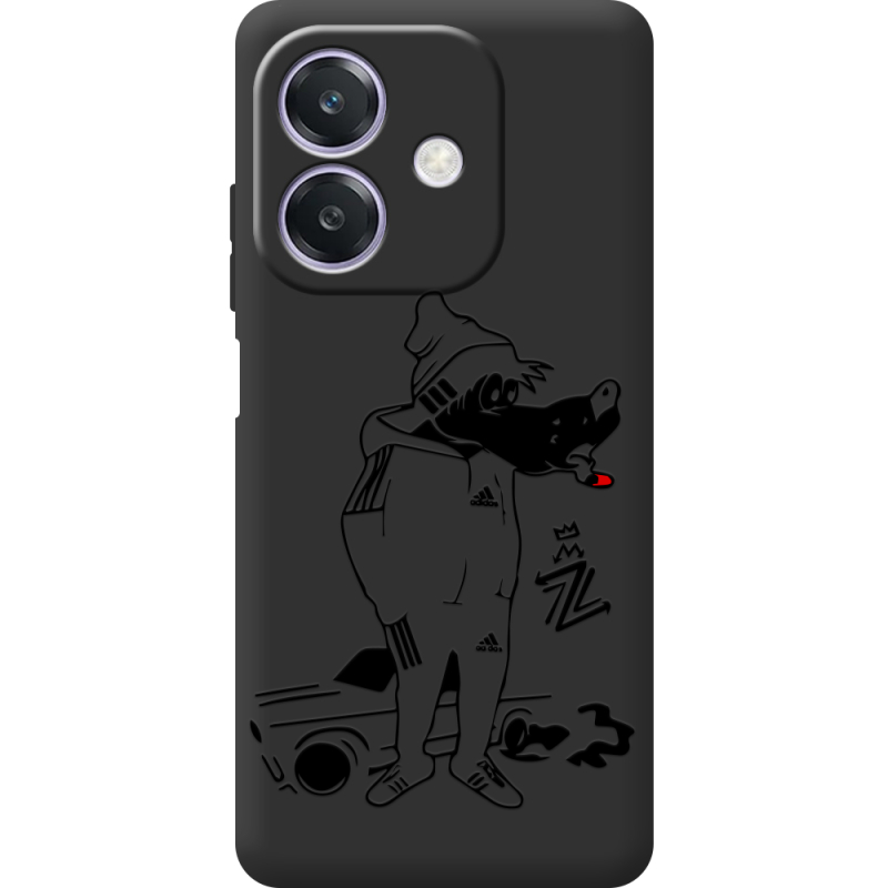 Чорний чохол BoxFace Oppo A3 