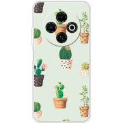 Чохол BoxFace Tecno Spark 30C L-green Cacti