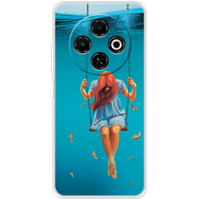Чохол BoxFace Tecno Spark 30C Girl In The Sea
