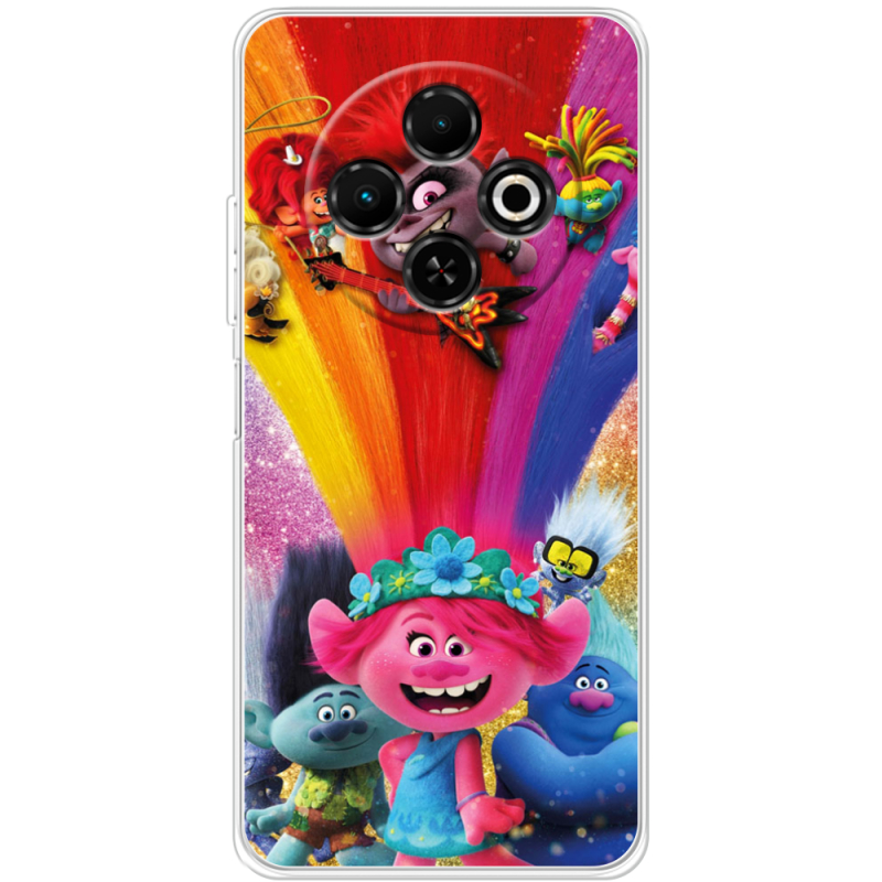 Чохол BoxFace Tecno Spark 30C Trolls