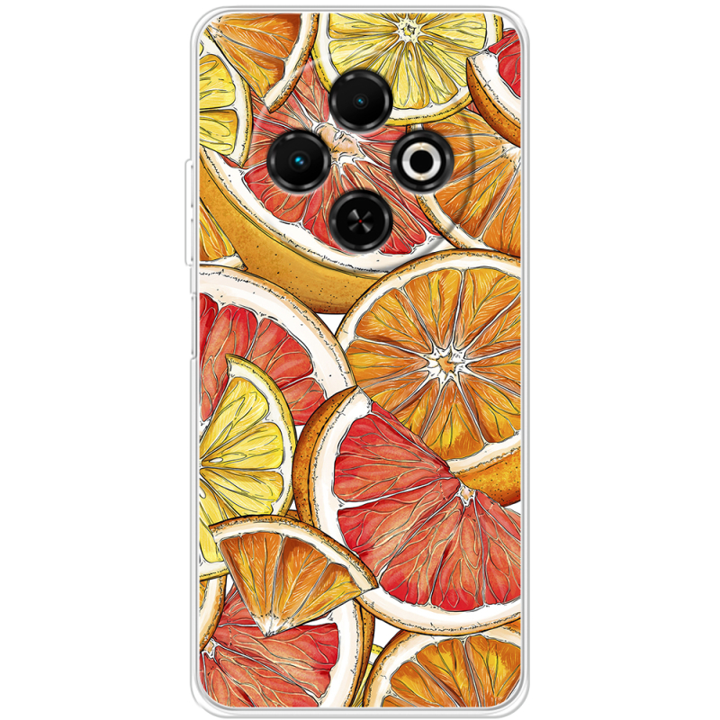 Чохол BoxFace Tecno Spark 30C Citrus Pattern