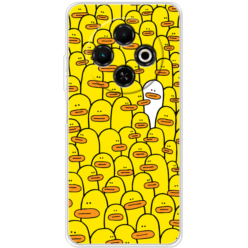 Чохол BoxFace Tecno Spark 30C Yellow Ducklings