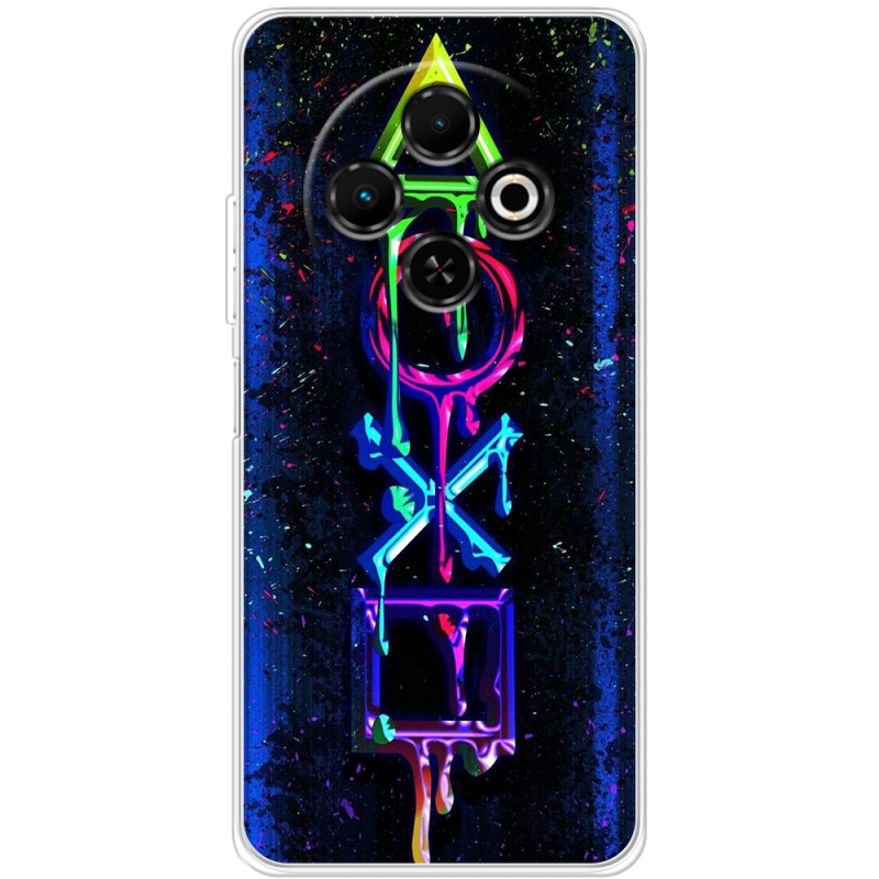 Чохол BoxFace Tecno Spark 30C Graffiti symbols