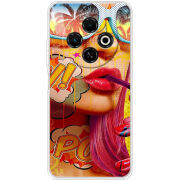 Чохол BoxFace Tecno Spark 30C Yellow Girl Pop Art