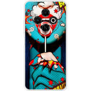 Чохол BoxFace Tecno Spark 30C Girl Pop Art