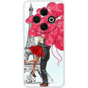 Чохол BoxFace Tecno Spark 30C Love in Paris