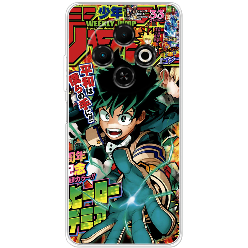 Чохол BoxFace Tecno Spark 30C My Hero Academia