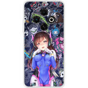 Чохол BoxFace Tecno Spark 30C Overwatch D.VA